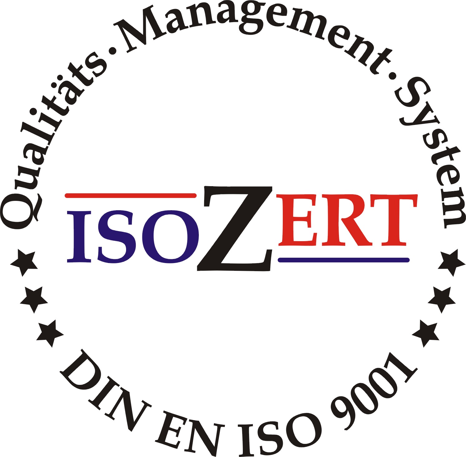 ISO 9001-Zertifikat für Qualitätsmanagement – bestätigt normgerechte, geprüfte Prozesse und kontinuierliche Verbesserung